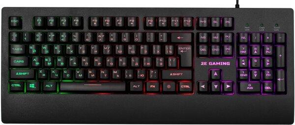 Клавиатура игровая 2E GAMING KG330 LED USB Black Ukr 2E-KG330UBK