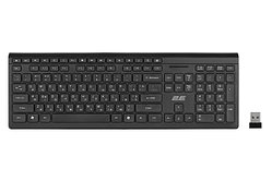 Клавиатура 2E KS210 Slim WL Black 2E-KS210WB