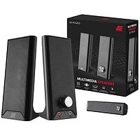 Акустическая система 2E PCS203 2.0 USB Metal Black 2E-PCS203BK