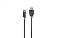 Кабель KITs USB 2.0 to USB Type-C cable 2A black 1m /Китай/ KITS-W-004