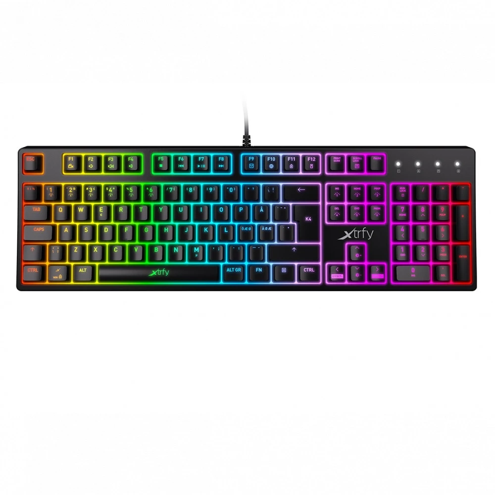 Клавиатура игровая/Gaming keyboard Xtrfy K4 RGB Kailh Red RU XG-K4-RGB-R-RUS