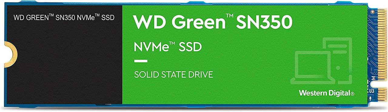 Твердотельный накопитель  960GB SSD WD GREEN SN350 WDS960G2G0C