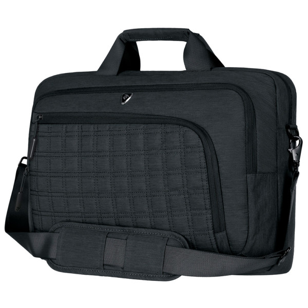 Сумка 2E CrossSquares 16" чёрная 2E-CBN9198BK