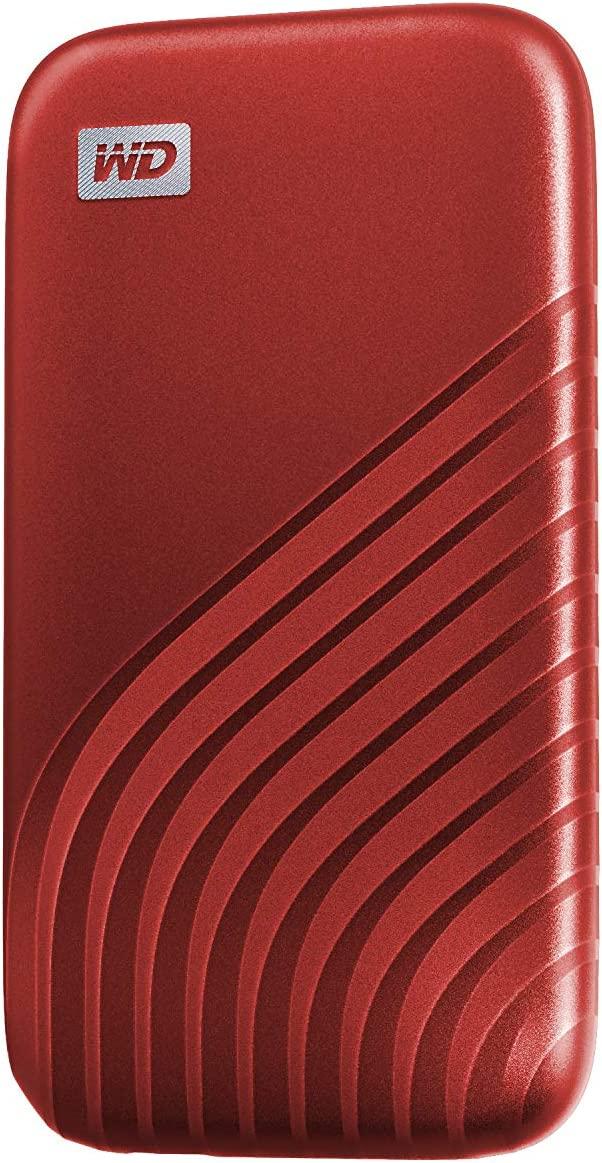 Внешний SSD 2000Gb Western Digital My Passport 2.5" Красный WDBAGF0020BRD-WESN