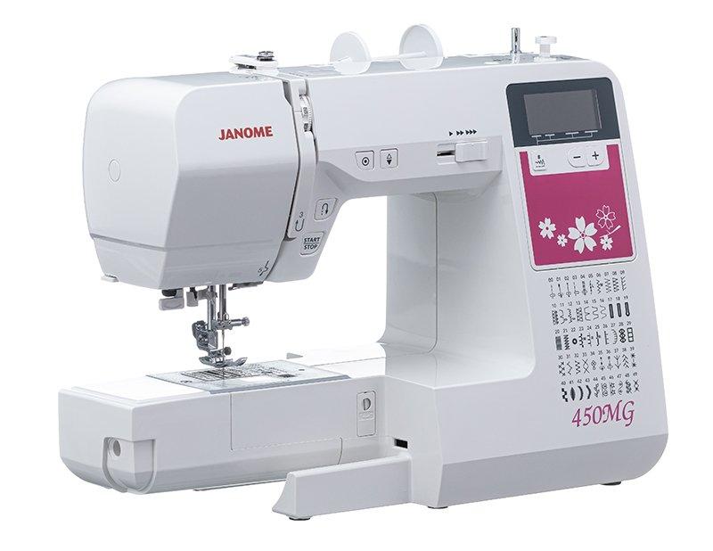 Janome 450MG компьютерная швейная машина - фото 7 - id-p105794499