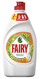 FAIRY Средство для мытья посуды Апельсин и лимонник 450мл