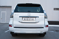 Защита заднего бампера d63 (секции)  Lexus GX460 2014-19