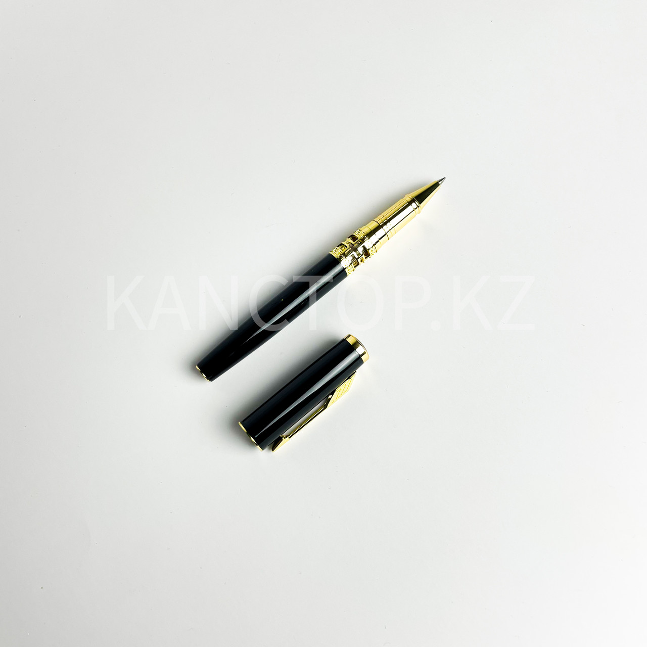 Ручка подарочная капиллярная Версаче золотистая синяя