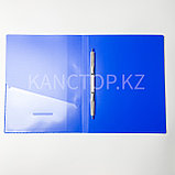 Папка с зажимом А4 синяя, фото 2