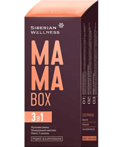 Набор Daily Box - MAMA Box Грудное вскармливание, 30 пакетов по 2 капсулы и 2 таблетки