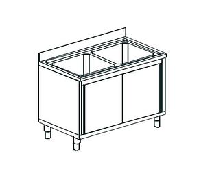 Ванна котломоечная APACH CHEF LINE L2P167-75SD