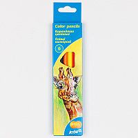 Цветные карандаши 6цв "Животные" Kite K15-050
