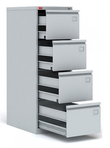 Картотечный металлический шкаф для хранения документов КР-4 - фото 2 - id-p105817144