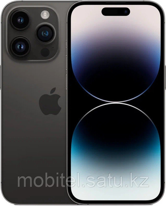 Смартфон Apple iPhone 14 Pro Max 2 Sim 256Gb Space Black (черный) - фото 1 - id-p105817262