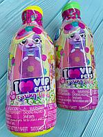 VIP Pets серия Spring Vibes - включает 1 куклу VIP Pets, 9 сюрпризов, 6 аксессуаров для укладки волос