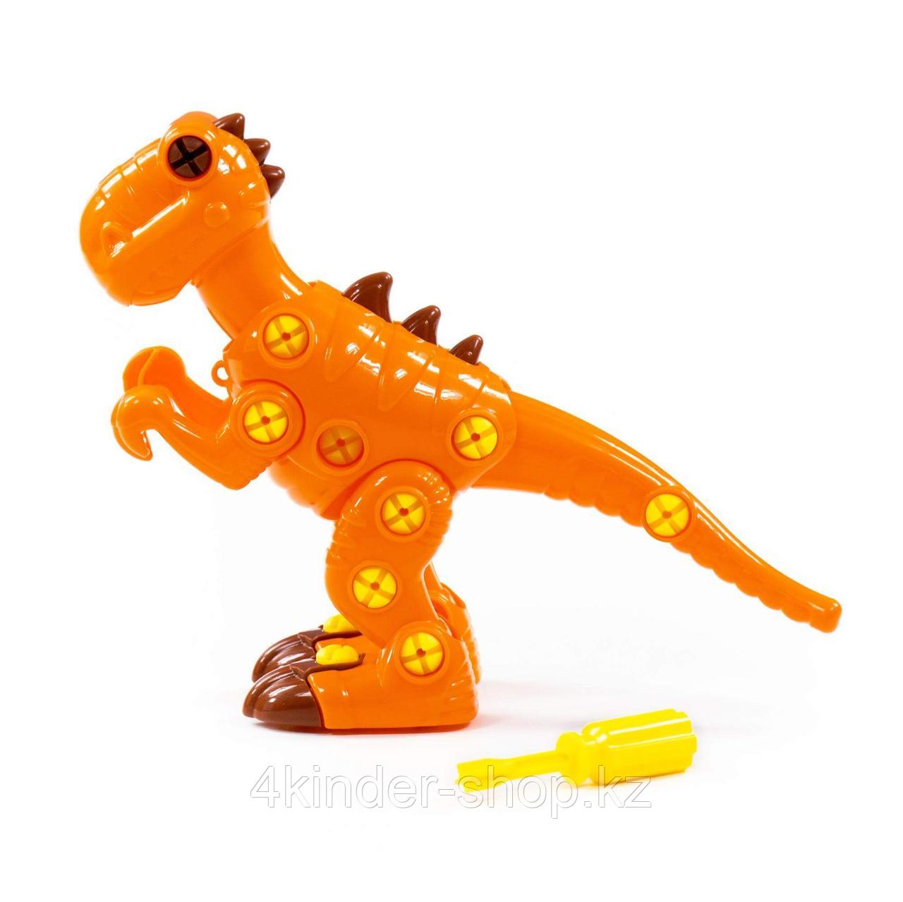 Конструктор-динозавр "Тираннозавр" (40 элементов) (в пакете) - фото 2 - id-p105819008