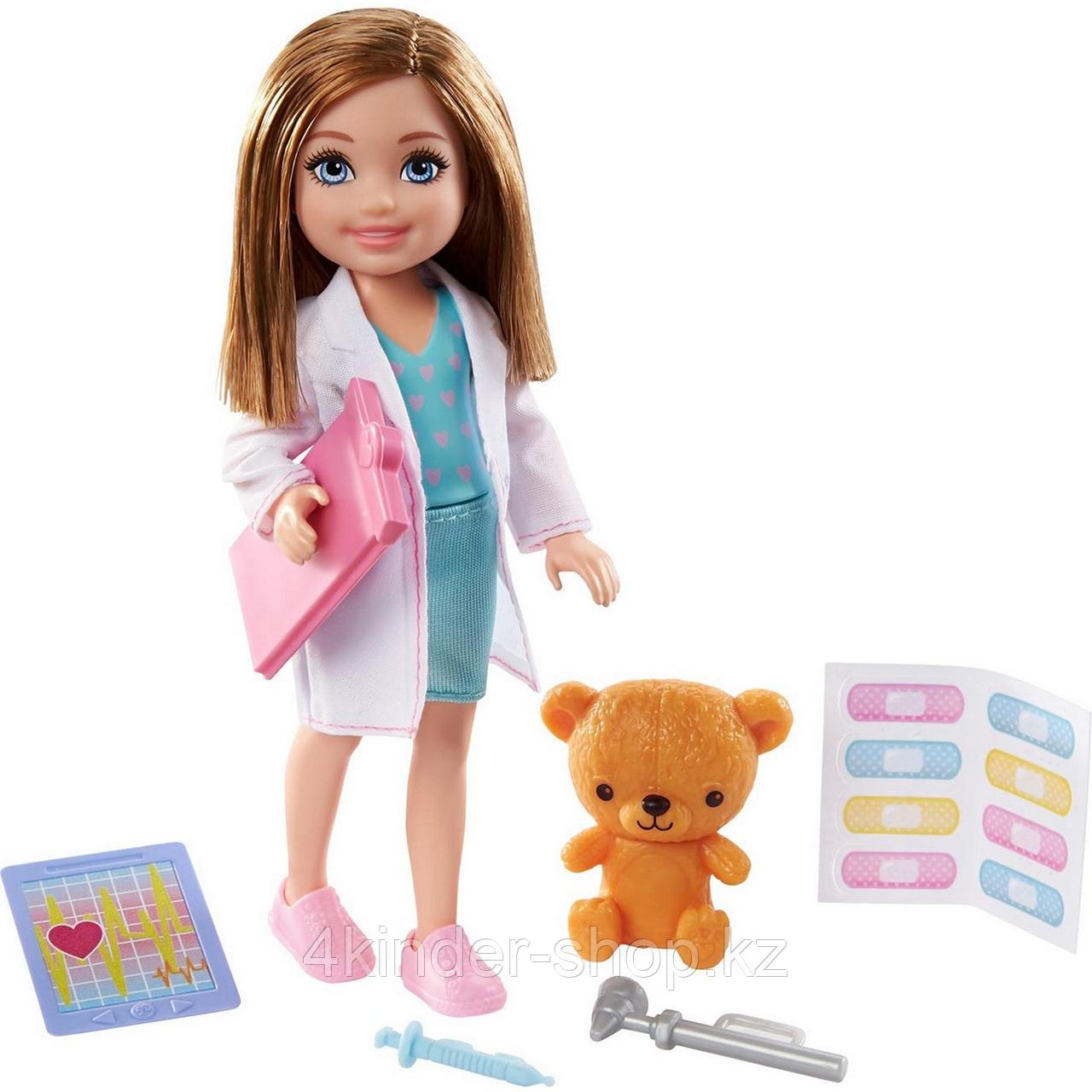 Набор Barbie Карьера Челси Доктор кукла+аксессуары - фото 2 - id-p105819804