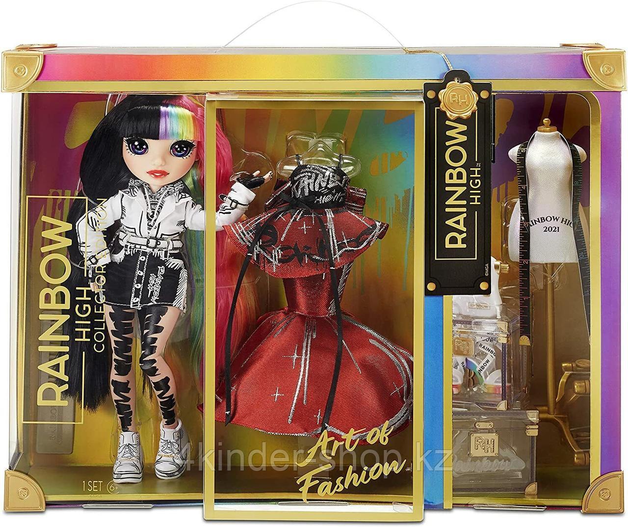 Кукла Rainbow High модная коллекционная кукла дизайнера Джетт Доусон, серия 1 - фото 1 - id-p105820583