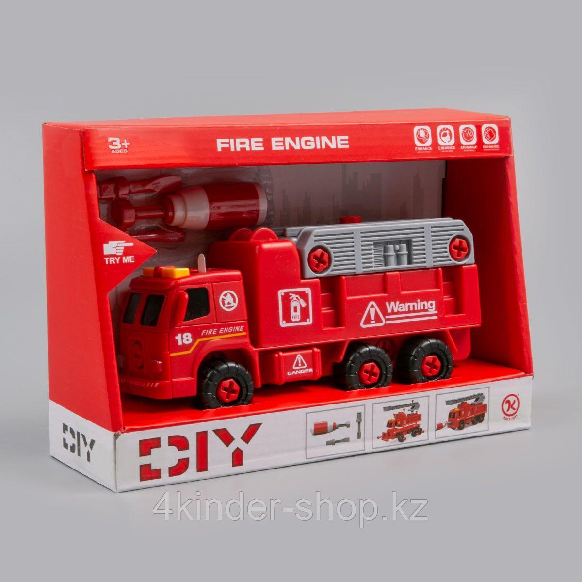 DIY: Пожарная машина с аксессуарами (802-3) - фото 1 - id-p105820664