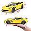 1:24 Corvette Z06 2015 (yellow) Maisto, фото 4