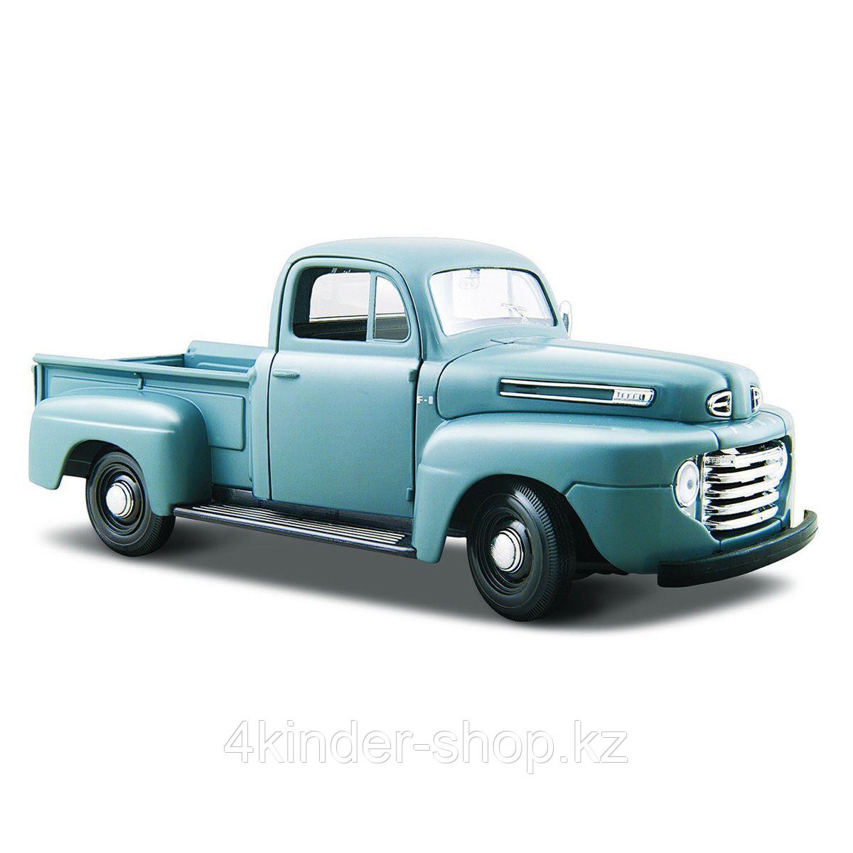 1:24 Ford F-1 Pickup 1948 (grey blue) Maisto - фото 1 - id-p105820754