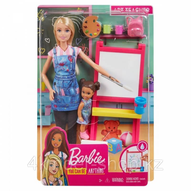 Кукла Mattel Barbie Art Teacher Учитель рисования - фото 1 - id-p105819393