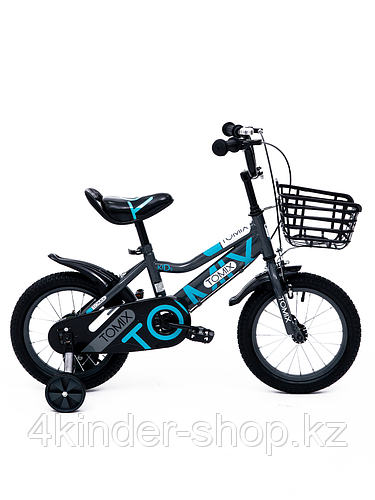 Велосипед детский Tomix JUNIOR CAPTAIN 14, серый (id 105820072)