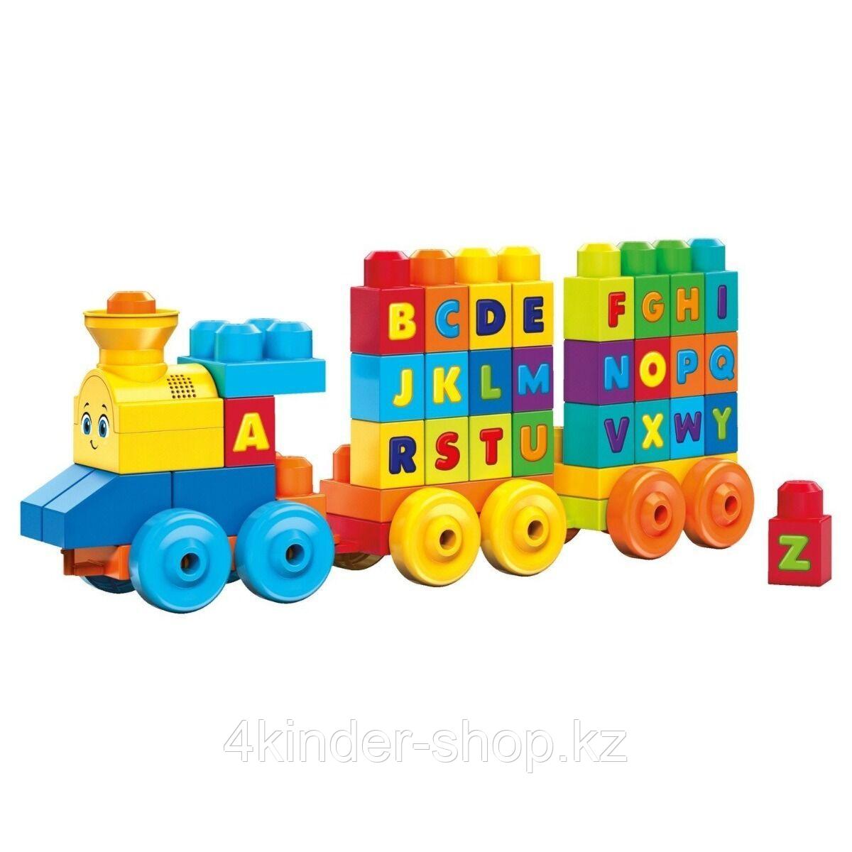 Игровой набор "Обучающий поезд Алфавит", Mega Bloks - фото 2 - id-p105820812