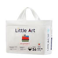 Little Art Детские подгузники для новорожденных, до 5 кг, 36 шт.