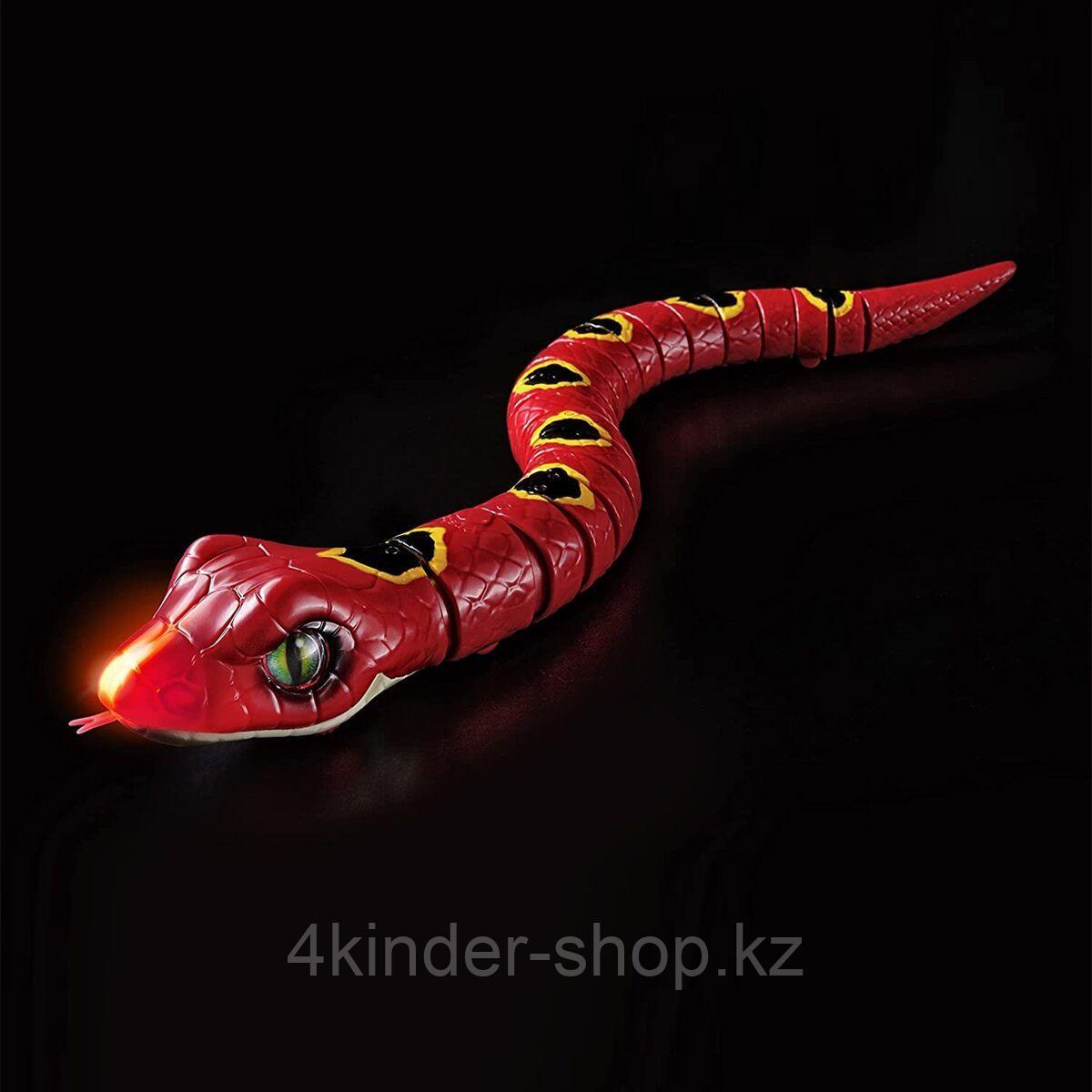 Игрушка Zuru Ползущая Змея, Красная Robo Alive - фото 7 - id-p105820913