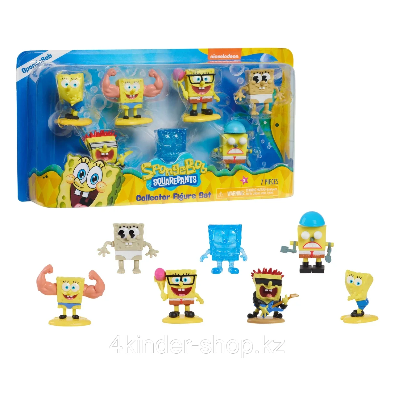 Набор коллекционных фигурок SpongeBob SquarePants - фото 1 - id-p105821033