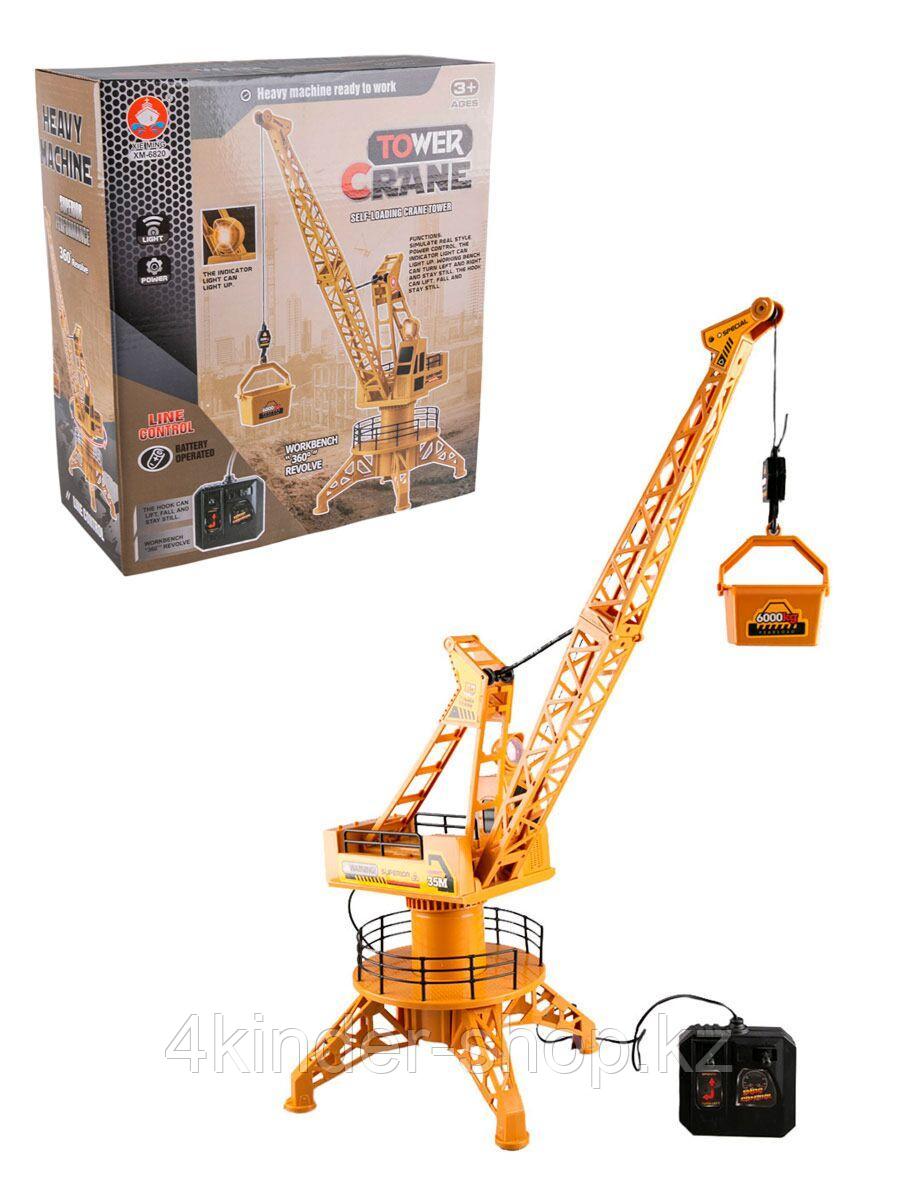 Радиоуправляемая игрушка башенный кран XieMing