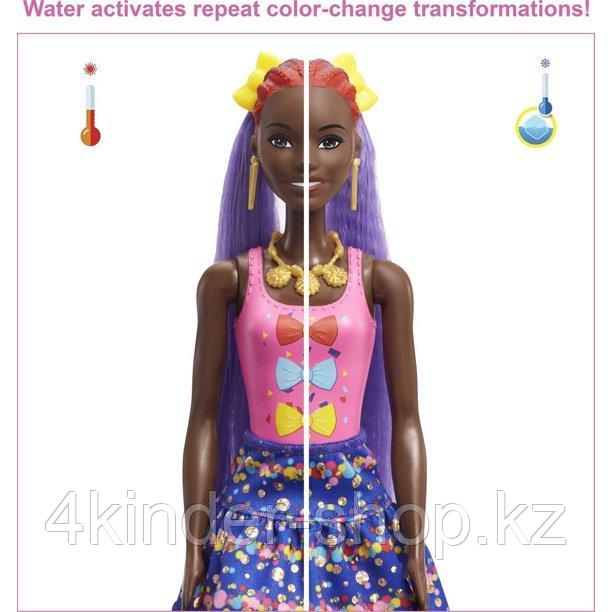 Кукла Блестящий цвет Барби! Hair Swaps, блестящая синяя с 25 сюрпризами - фото 5 - id-p105821087