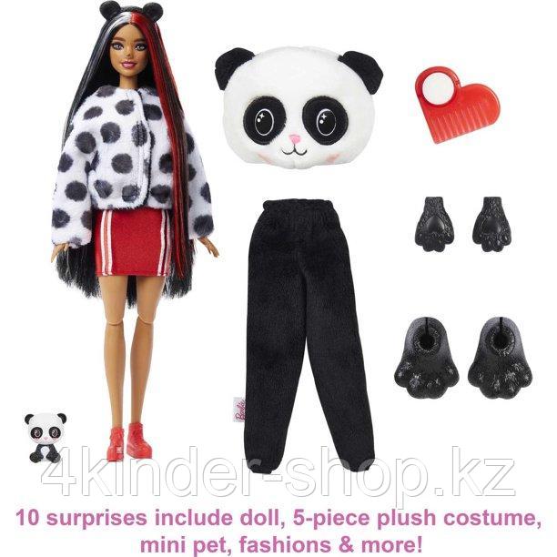 Кукла Barbie Cutie Reveal с плюшевым костюмом панды и 10 сюрпризами - фото 2 - id-p105821100