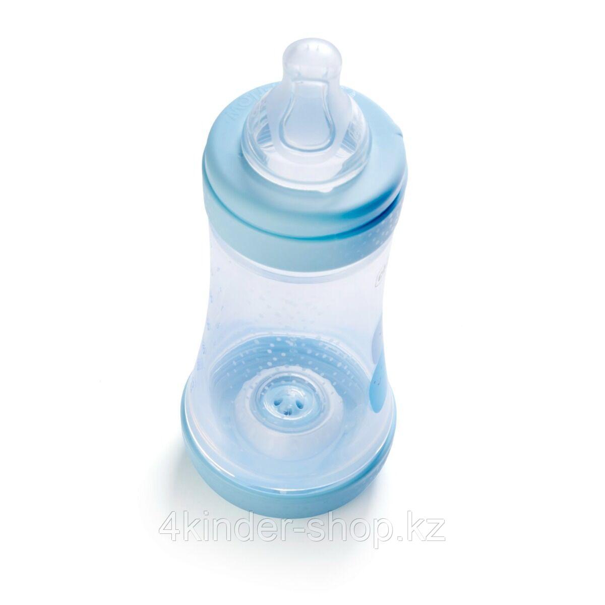 Бутылочка для кормления Perfect5 силикон 240 мл 2м+, голубой Chicco - фото 3 - id-p105821161