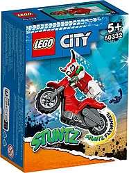 Конструктор LEGO City Stuntz 60332 Безрассудный трюковой мотоцикл со скорпионом