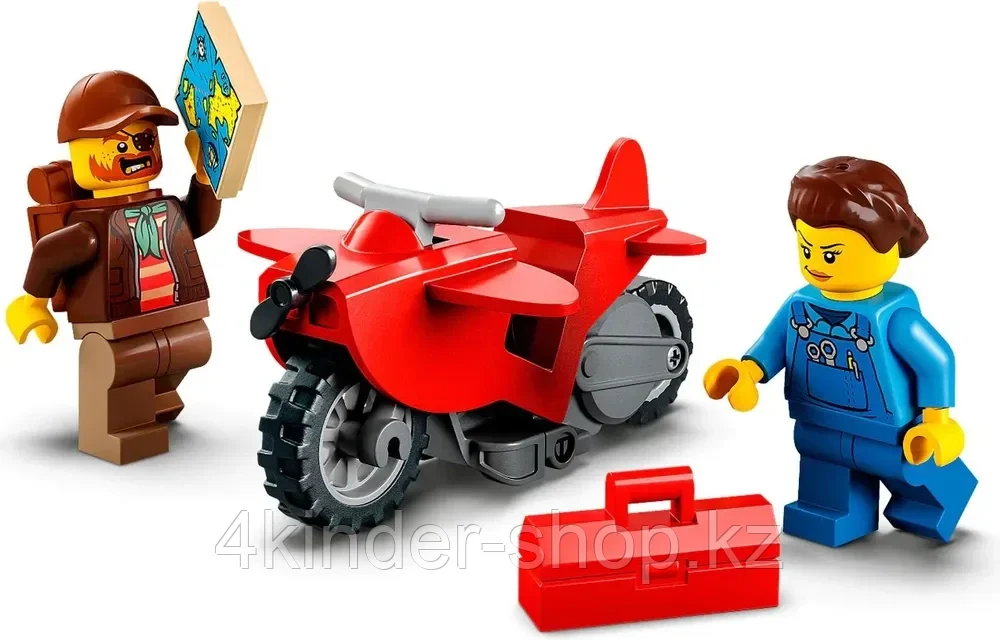 Конструктор LEGO City Stuntz 60342 Испытание трюков с нападением акул в городе - фото 3 - id-p105821214