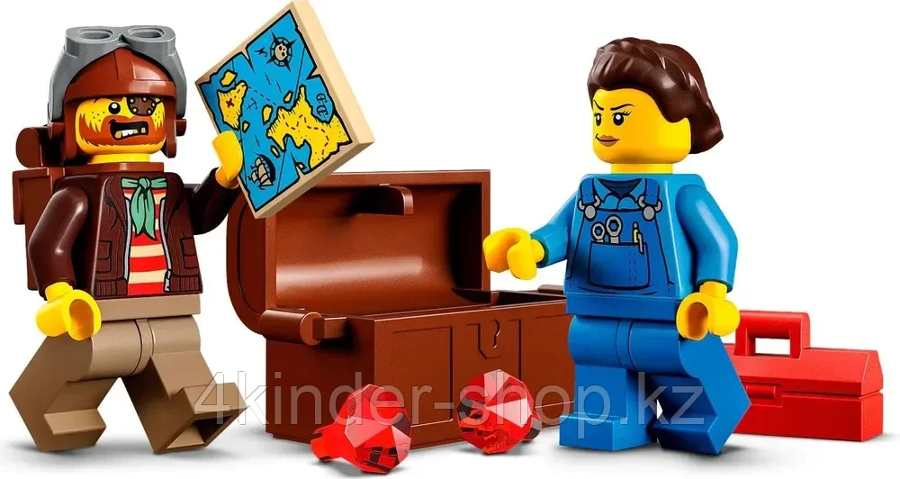 Конструктор LEGO City Stuntz 60342 Испытание трюков с нападением акул в городе - фото 5 - id-p105821214