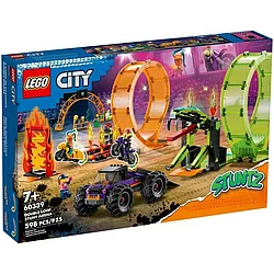 LEGO конструктор City Трюковая арена Двойная петля 60339