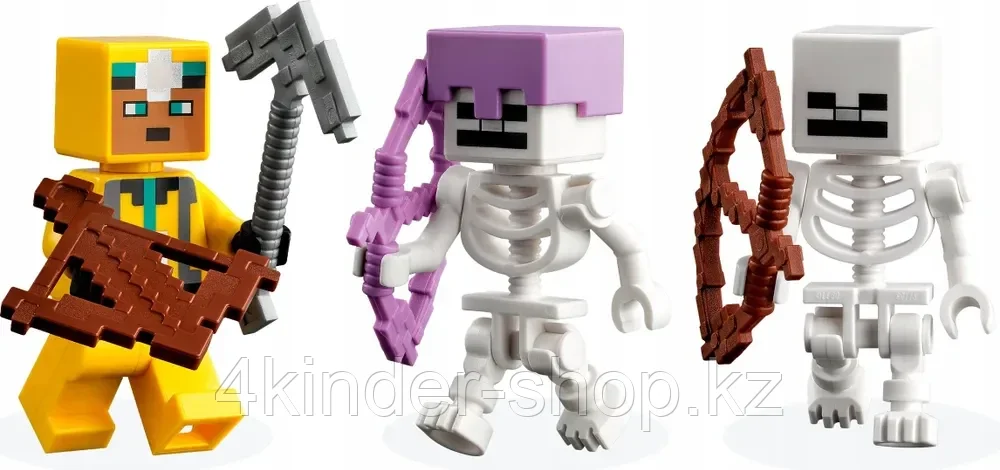 Конструктор Lego, Minecraft Подземелье скелетов, 21189 - фото 3 - id-p105821220