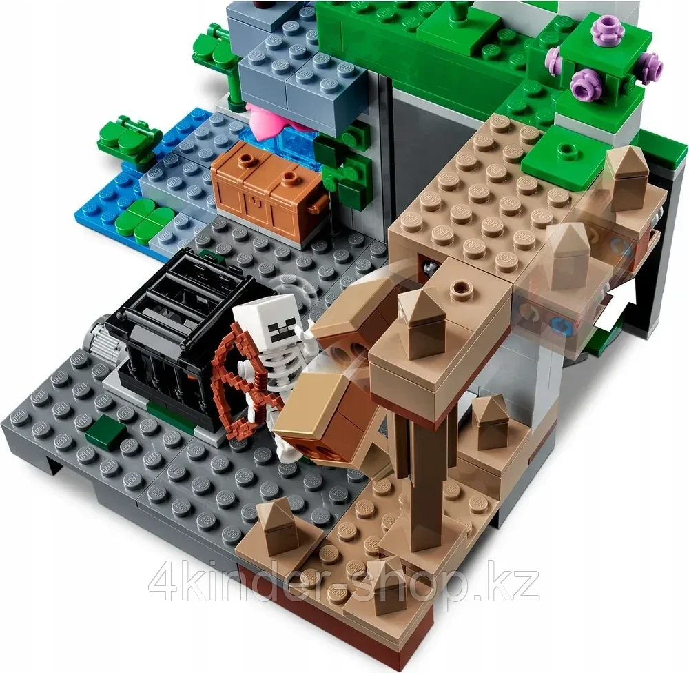 Конструктор Lego, Minecraft Подземелье скелетов, 21189 - фото 7 - id-p105821220
