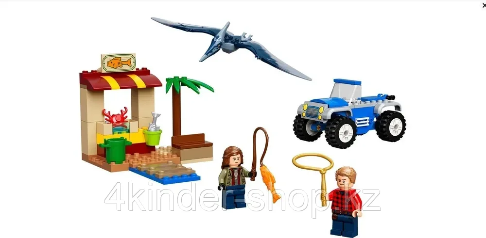 Конструктор LEGO Jurassic World, 76943, Птеранодон Чейз - фото 2 - id-p105821227