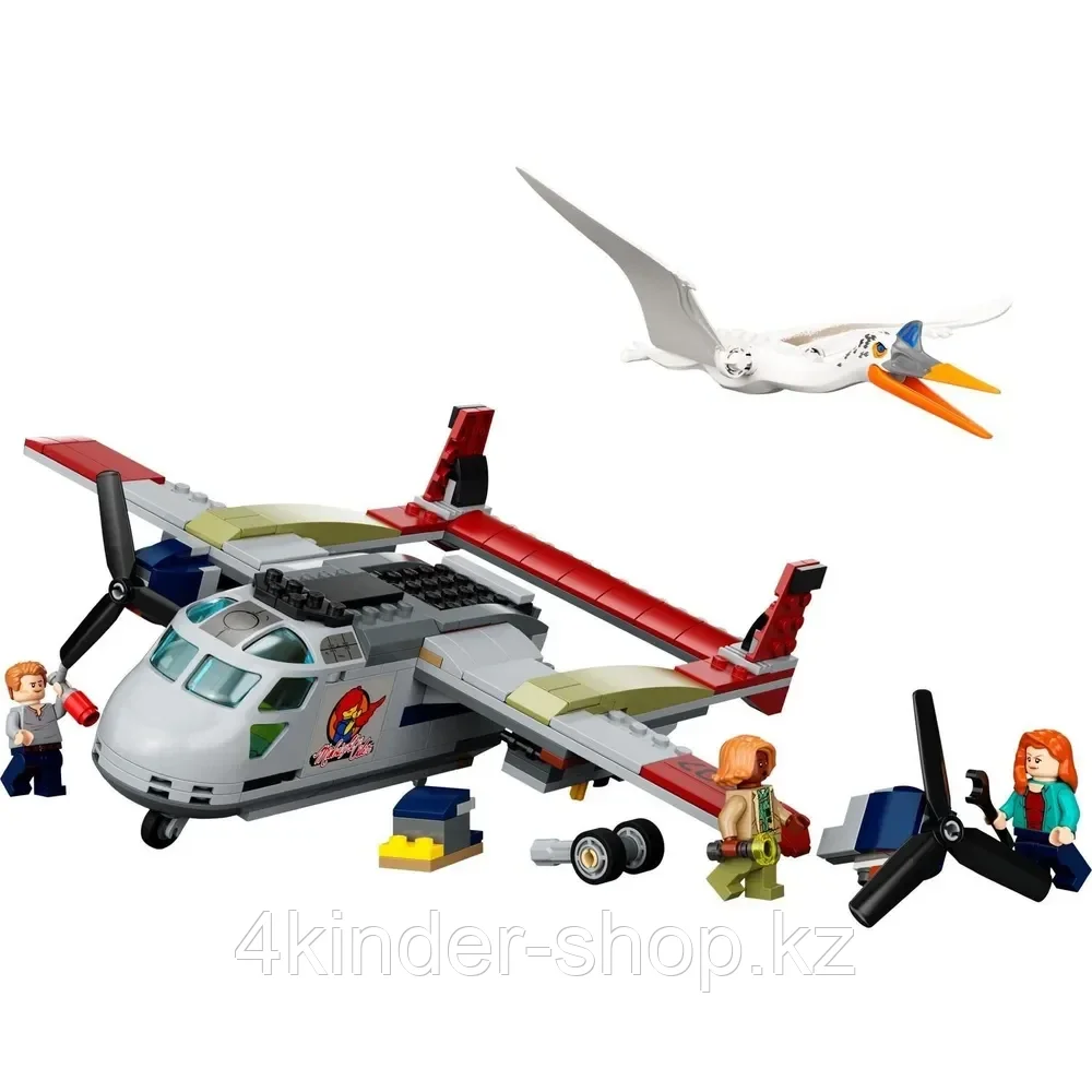 Lego 76947 Jurassic World Кетцалькоатль: нападение на самолёт - фото 2 - id-p105821229