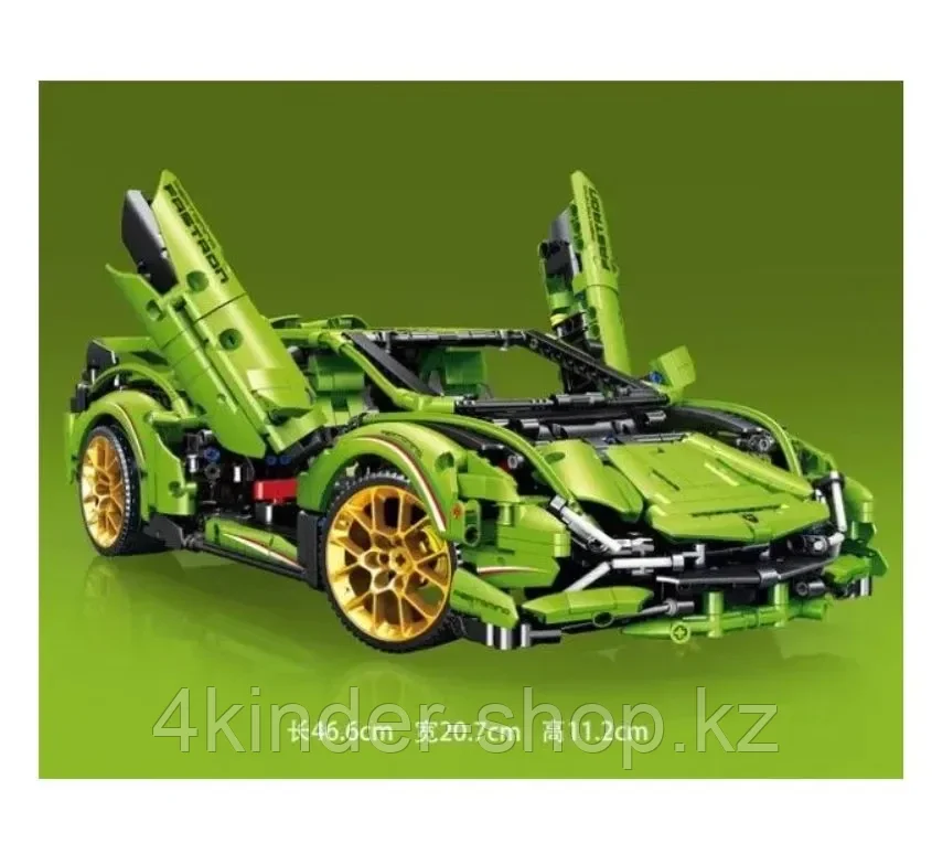 Конструктор Техник Lamborghini Sian FKP 37 2096 деталей 11020 - фото 4 - id-p105821245
