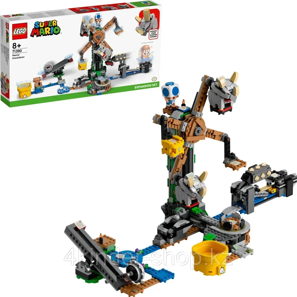 Lego 71390 Super Mario Дополнительный набор «Нокдаун резноров» - фото 2 - id-p105821261
