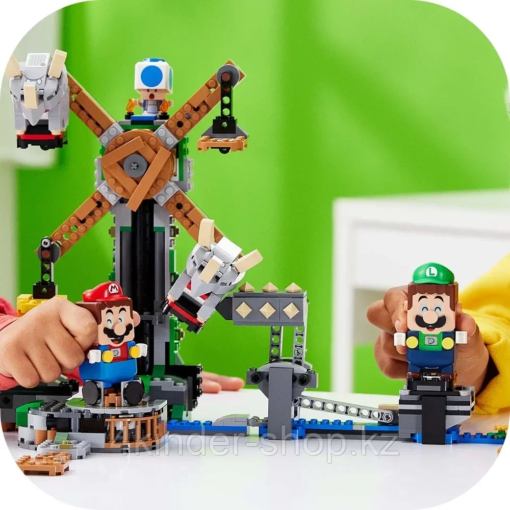Lego 71390 Super Mario Дополнительный набор «Нокдаун резноров» - фото 7 - id-p105821261