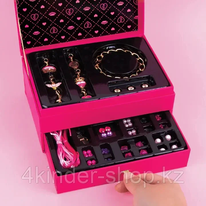 Набор для творчества Make It Real Шкатулка с украшениями Juicy Couture Glamour Jewelry Box Pearls - фото 5 - id-p105821331