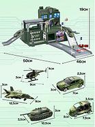 Игровой набор-конструктор «Парковка» GS Parking Lot с машинками из металла (Военная база), фото 9