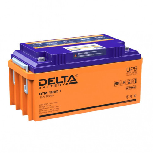 Delta Battery DTM 1265 I сменные аккумуляторы акб для ибп (DTM 1265 I) - фото 1 - id-p105827227