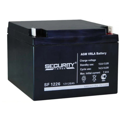 Security Force SF 1226 сменные аккумуляторы акб для ибп (SF 1226) - фото 1 - id-p105827254